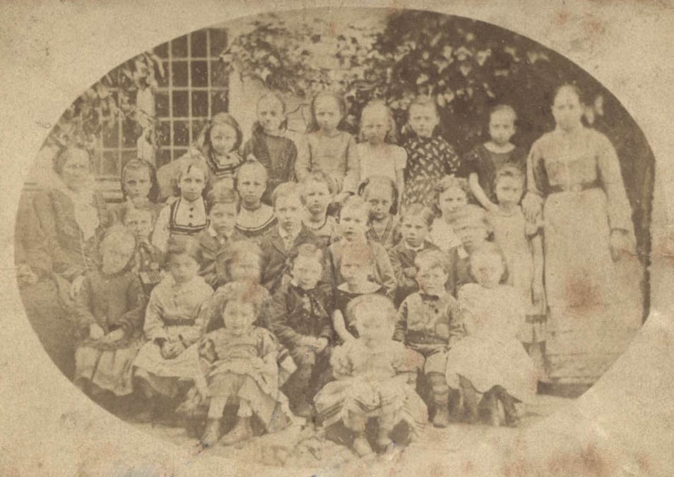 Frederick Thomas STOKES is in the centre of the first seated row.
